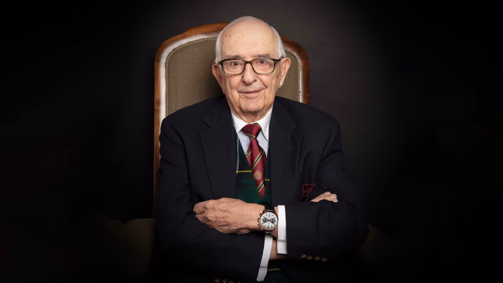 TAG Heuer Honoraray Chairman Jack Heuer.